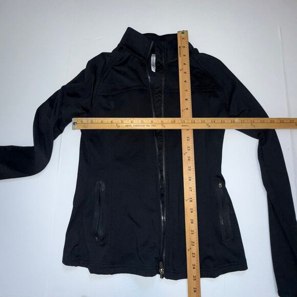 Fabletics Kimmy Mock Neck Jacket Women’s XS Black Zip Front Long Sleeve Active - Picture 13 of 14